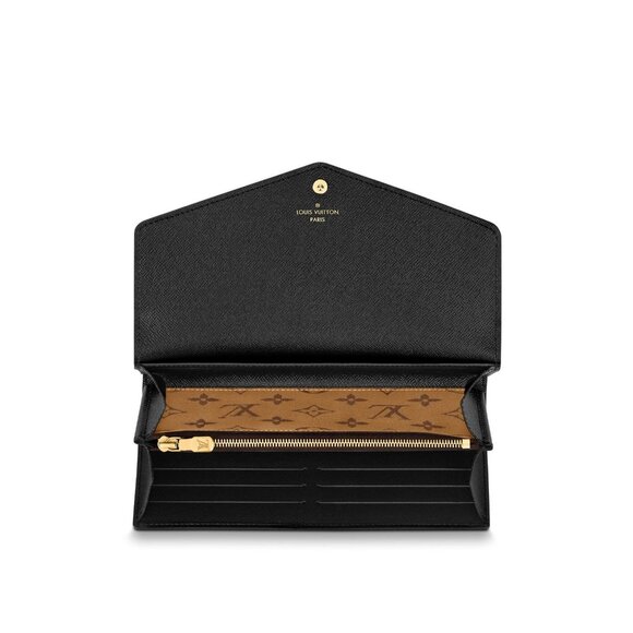 Louis Vuitton Sarah Wallet Long Wallet Monogram Leather Reverse - Picture 4 of 7